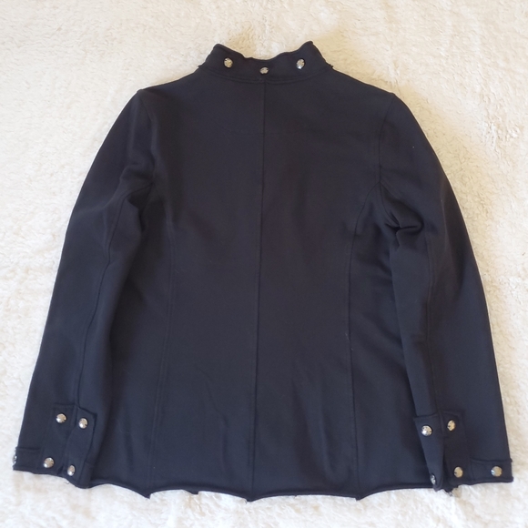 NEON BUDDHA Black Jacket. Size Medium. - Picture 3 of 9